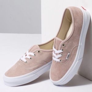 Authentic vans suede